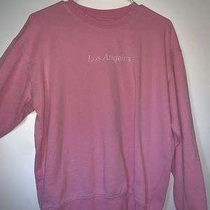 Pink Los Angeles Long Sleeve Shirt